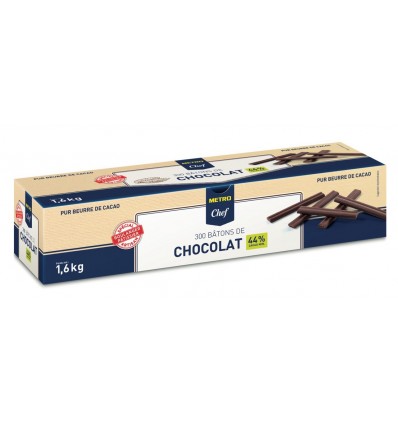Батончики Metro Chef из темного шоколада 44% 1,6 кг