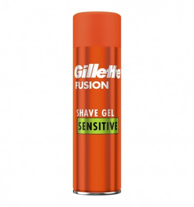Гель Gillette Fusion 5 для бритья для чувствительной кожи 200мл