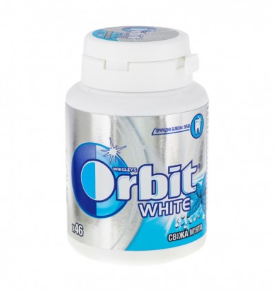 Гумка жувальна Orbit White Freshmint без цукру 64г