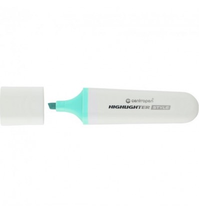 Маркер Centropen Highlighter Style 1-4,6 мм, блакитний ( 6252/58 )