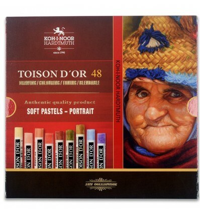 Крейда-пастель Koh-i-Noor TOISON D'OR Portrait 48 шт ( 8516048008KS )