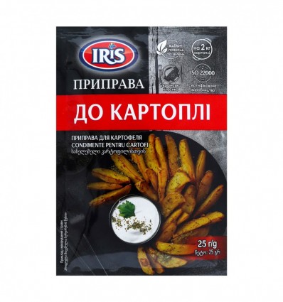 Приправа Iris для картофеля 25г