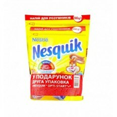 Какао напій Nesquik подарунковий набір 380+140г