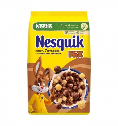Сніданок сухий Nesquik Mix з вітамінами 375г