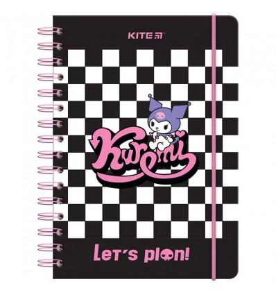 Щоденник на спіралі Kite Hello Kitty, тверда обкладинка