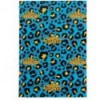 Записна книга Axent Leopard А4, клітинка, 96 аркушів, блакитна ( 8422-554-A )