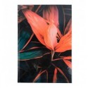 Книга записна Axent Flora А4, 192 листа, клітинка, поморанчева ( 8423-28-A )