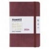 Щоденник 2024 Axent Partner Soft Nuba, 145х210, сливовий