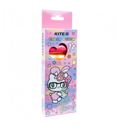 Тесто для лепки цветное Kite Hello Kitty HK23-136, 7х20 г