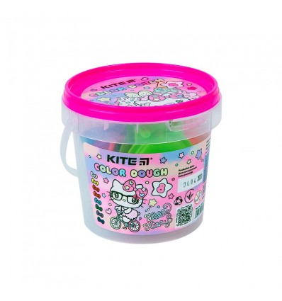 Тесто для лепки цветное Kite Hello Kitty HK23-137, 8х20г +2 формочки+стек