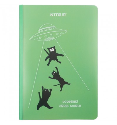 Блокнот Kite K23-460-2, Cruel world А5+, 40 листов, клетка