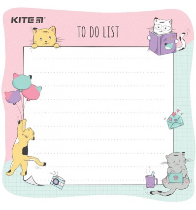 Планер настінний Kite To do list Cats, А5