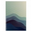 Книга записна Axent Waves А4, 96 аркушів, клітинка, синя ( 8422-562-A )