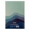 Книга записная Axent Waves А4, 96 листов, клетка, синяя