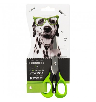 Ножницы с резиновыми вставками Kite Dogs K22-016, 13 см