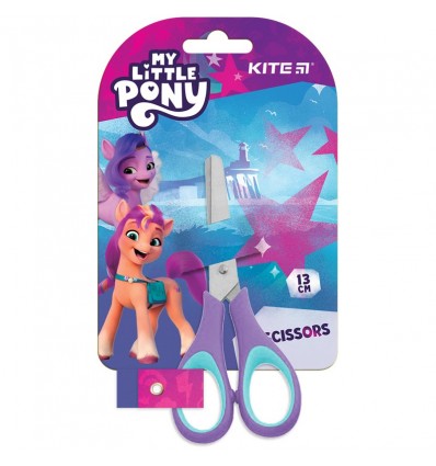 Ножиці дитячі з гумовими вставками Kite My Little Pony LP23-123, 13 см