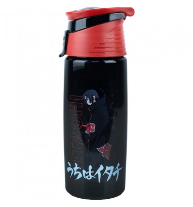 Пляшечка для води Kite Naruto 550 мл, чорна
