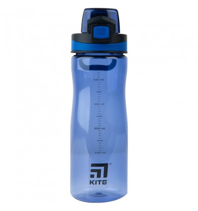 Бутылочка для воды Kite 650 мл, темно-синяя