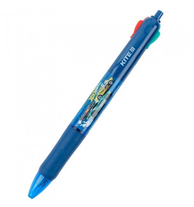 Ручка шариковая автоматическая Kite Hot Wheels, 4 цвета