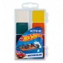 Краски акварельные Kite Hot Wheels, 8 цветов