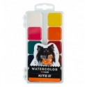 Фарби акварельні Kite Dogs, 10 кольорів