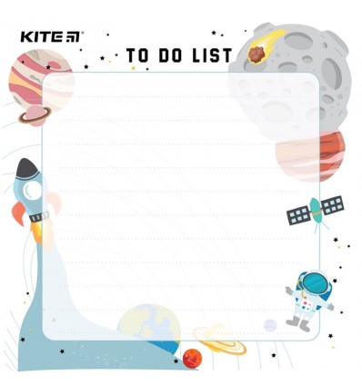 Планер настенный Kite To do list Space, А5