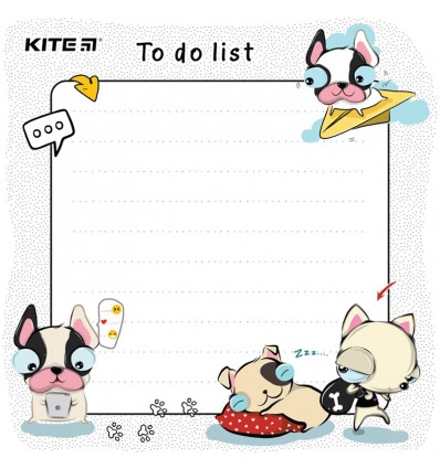 Планер настенный Kite To do list Funny dogs, А5