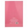 Книга записная Axent Pastelini A4, 96 листов, клетка, розовый