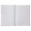 Книга записная Axent Pastelini A4, 96 листов, клетка, розовый