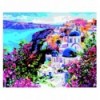 Картина за номерами "Острів Санторині", 40х50 cм cм, ART Line