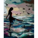 Картина по номерам "Прикосновения моря", 40х50 cм cм, ART Line