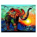 Картина по номерам "Индийский слон", 40х50 cм cм, ART Line