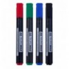 Набір із 4 маркерів для фліпчартів (чорний, синій, зелений, червоний)