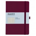 Книга записна Axent Partner Prime 8305-46-A, 145х210мм, 96арк, клітинка, винна