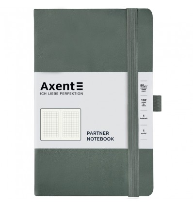 Книга записная Axent Partner Soft Earth Colors 8620-04-A, 125x195 мм, 96 листов, зеленая