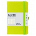 Книга записная Axent Partner, 125x195 мм, 96 л., клетка, лимонная ( 8201-60-A )