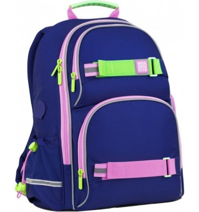 Рюкзак школьный Wonder Kite 702, светло-синий, 13.25 л