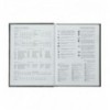 Ежедневник датированный 2026 PARALLEL BM.2107-01, A5, черный