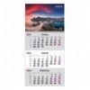 Календар настінний квартальний 2024 Axent Crimea Nature 1