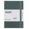 ЕжеЕжедневник 2024 Axent Partner Soft Earth Colors, 145x210 мм, зеленый