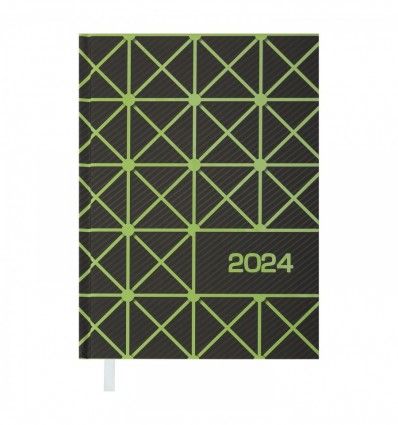 Щоденник датований 2024 LINEA, A5, салатовий