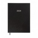 Щоденник датований 2024 STRONG, A5, 336 стр. штучна шкіра, чорний