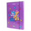 Папка для тетрадей на резинках Kite LP23-210 My Little Pony В5, картон