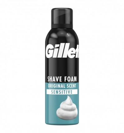 Пена для бритья Gillette Sensitive 200мл