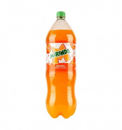 Напиток Mirinda Zero Sugar Orange бескалорийный 2л