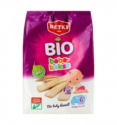 Печиво Detki Bio для дітей від 6 місяців органічне 180г