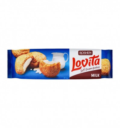 Печенье Roshen Lovita Milk сдобное 127г