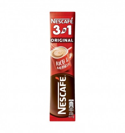 Напиток кофейный Nescafe 3в1 Original растворимый 13г