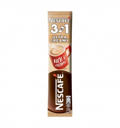 Напій кавовий Nescafe 3в1 Ultra Creamy розчинний 13г
