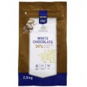 Капли из белого шоколада кувертюр Metro Chef 30% 2,5 кг